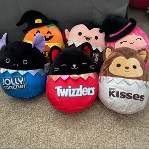 Squishmallows Halloween Hershey's Candy Full Set of 6